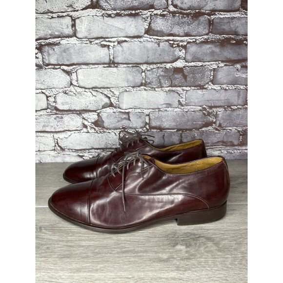 Paragon Brown Leather Cap Toe Handmade Oxfords Lace Up Shoes Men Sz 11D US/44EU - Picture 13 of 16